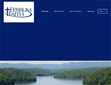 Tablet Screenshot of ferrumfaith.com